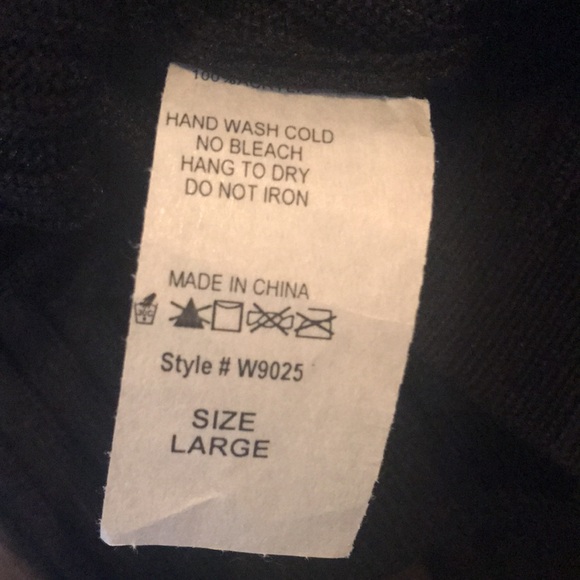 Sold 🫐 Last one! Faux wrap sweater dress with dolman sleeves - Picture 3 of 3